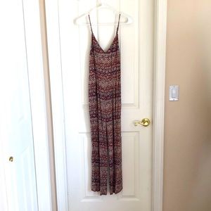 One piece comfortable wide leg jumpsuit